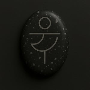 mirror of earth and stars on stone-1